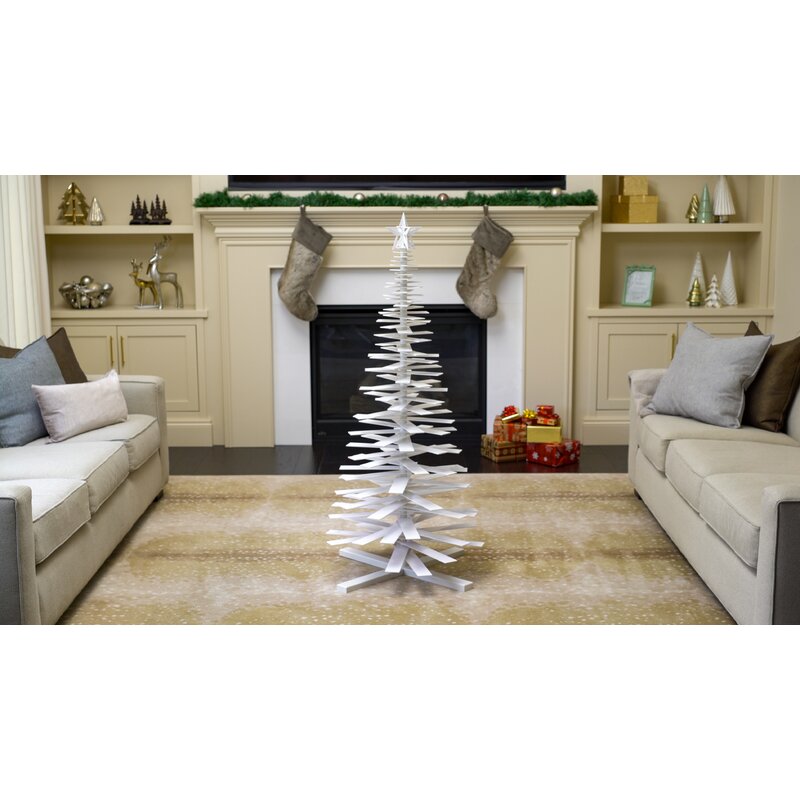 indoor spiral christmas tree
